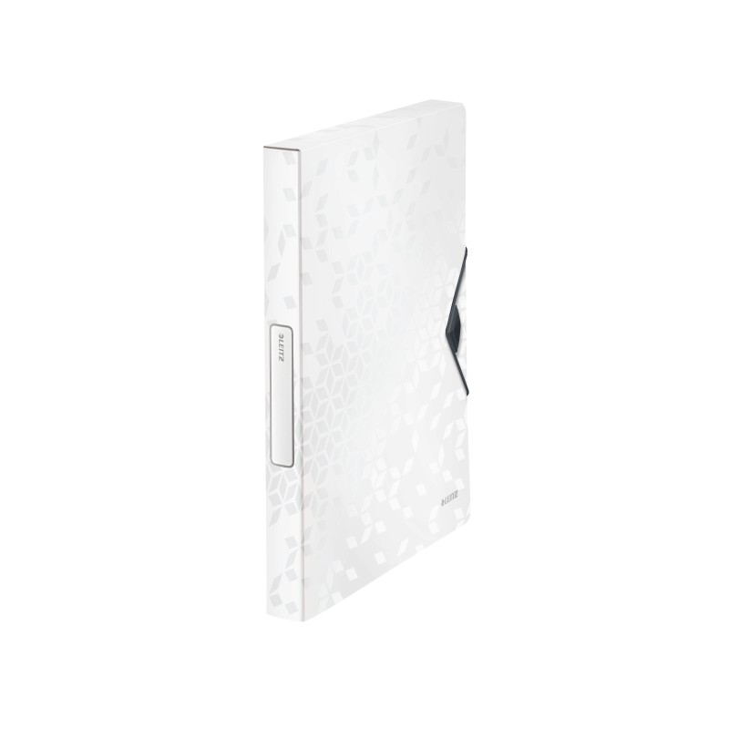 Teczka z gumką PP Leitz WOW, 30 mm, biała