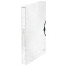 Teczka z gumką PP Leitz WOW, 30 mm, biała