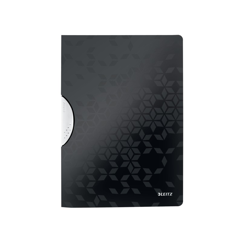 Skoroszyt z klipsem Leitz WOW, czarny