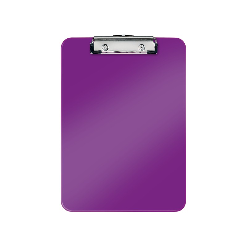 Deska z klipem Leitz WOW, fioletowa