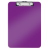 Deska z klipem Leitz WOW, fioletowa