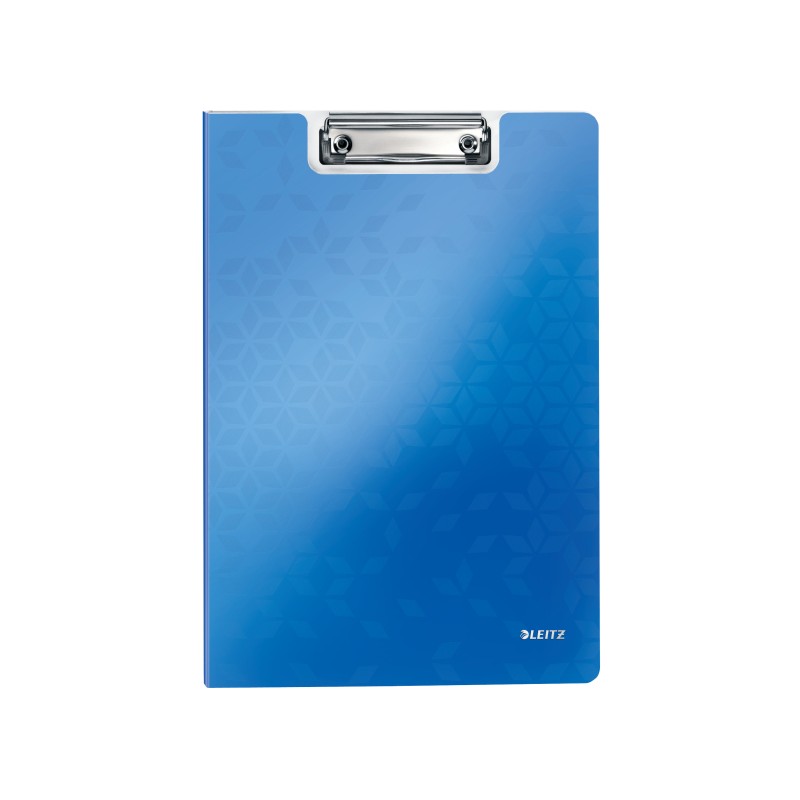Deska z klipem i okładką Leitz WOW, niebieska