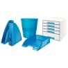 Pojemnik na dokumenty Leitz WOW, niebieski