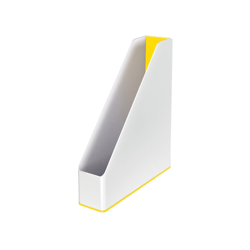 Pojemnik na dokumenty Leitz WOW dwukolorowy, żółty