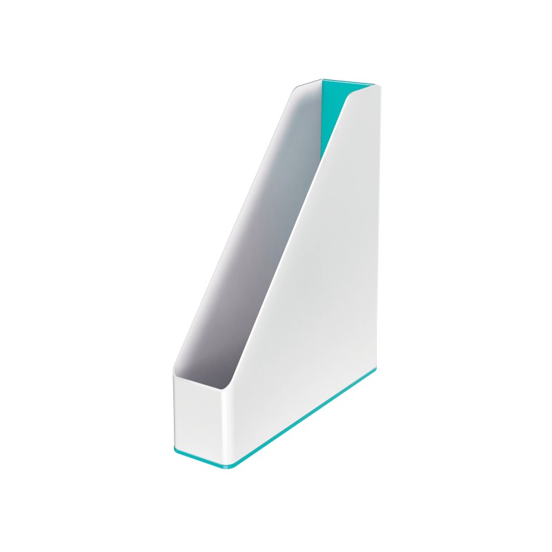 Pojemnik na dokumenty Leitz WOW dwukolorowy, turkusowy