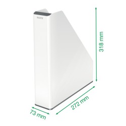 Pojemnik na dokumenty Leitz WOW dwukolorowy, turkusowy