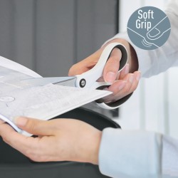 Nożyczki Leitz WOW, 205mm, białe