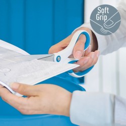 Nożyczki Leitz WOW, 205mm, niebieskie