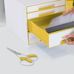 Nożyczki Leitz WOW, 205mm, żółte