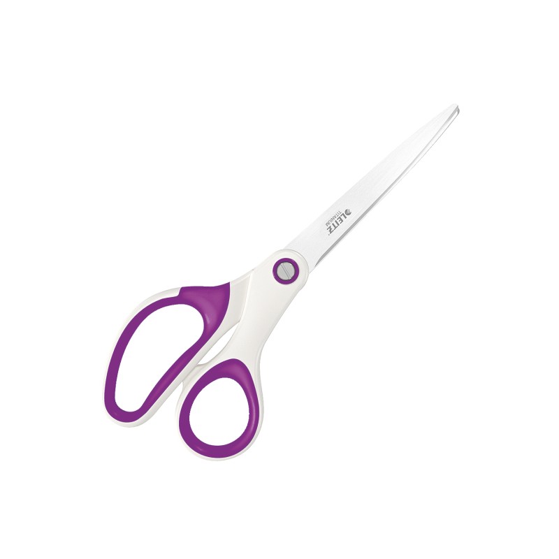 Nożyczki Leitz WOW, 205mm, fioletowe