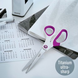 Nożyczki Leitz WOW, 205mm, fioletowe