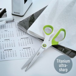 Nożyczki Leitz WOW, 205mm, zielone