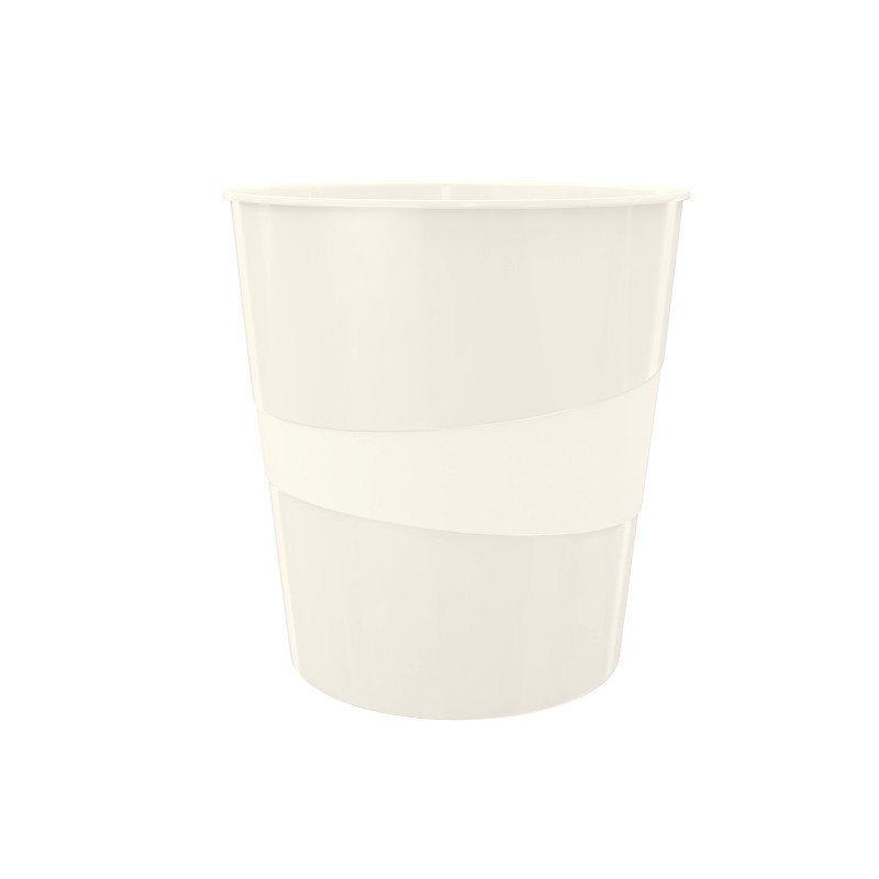 Kosz na śmieci 15L Leitz WOW, biały