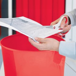 Kosz na śmieci 15L Leitz WOW, czerwony