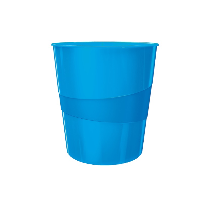 Kosz na śmieci 15L Leitz WOW, niebieski 