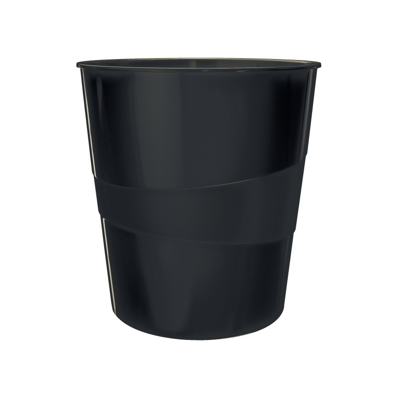 Kosz na śmieci 15L Leitz WOW, czarny