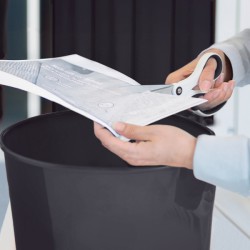 Kosz na śmieci 15L Leitz WOW, czarny