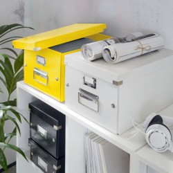 Pudło uniwersalne Leitz C&S A4 WOW, żółte