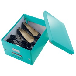 Pudło uniwersalne Leitz C&S A4 WOW, turkusowe