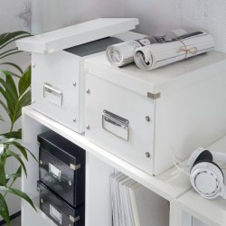 Pudło uniwersalne Leitz WOW C&S L, białe