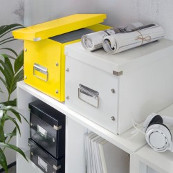 Pudło uniwersalne Leitz C&S WOW L, żółte