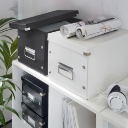 Pudło uniwersalne Leitz C&S WOW L, czarne