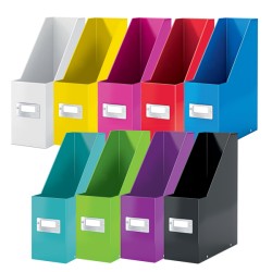 Pudło na czasopisma Leitz C&S WOW, żółte