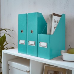 Pudło na czasopisma Leitz C&S WOW, turkusowe