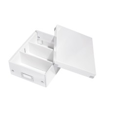 Pudło z przegródkami Leitz WOW C&S, małe, biały