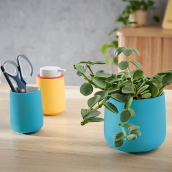 Doniczka Leitz Cosy, niebieska