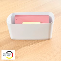 MyBox mały z pokrywką Leitz WOW, biały