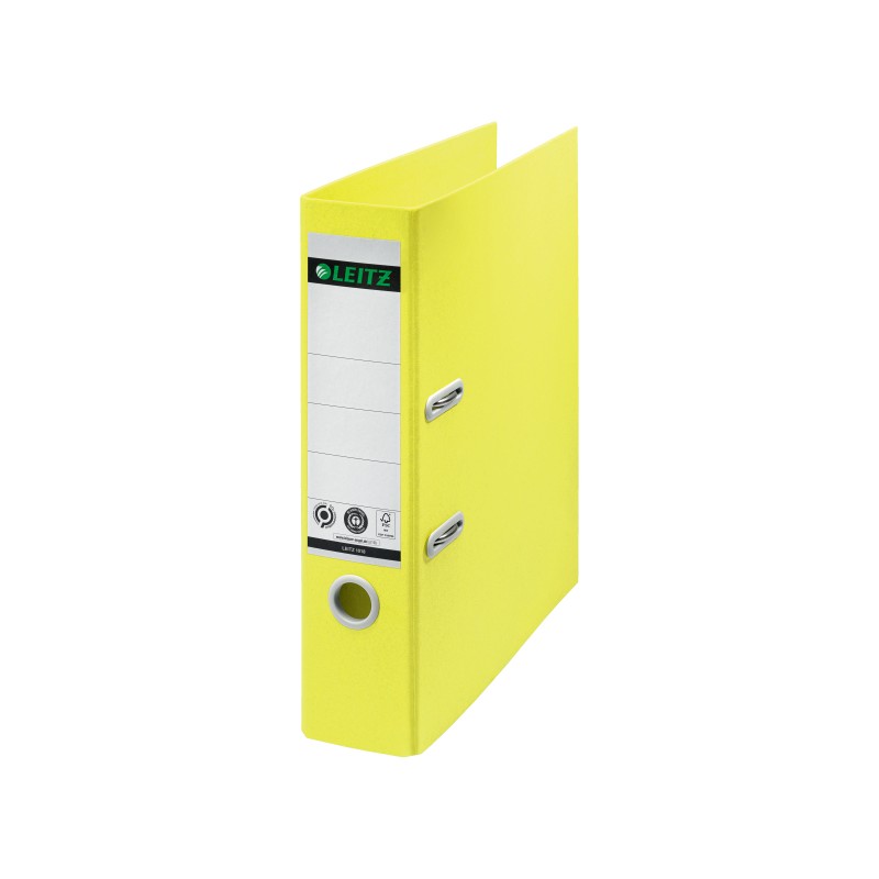 Segregator 180 Recycle A4 80mm, żółty