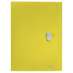 Teczka Recycle A4 PP 15mm, żółta