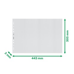 Koszulki Recycle A3 PP 100 mic. op./25 szt.