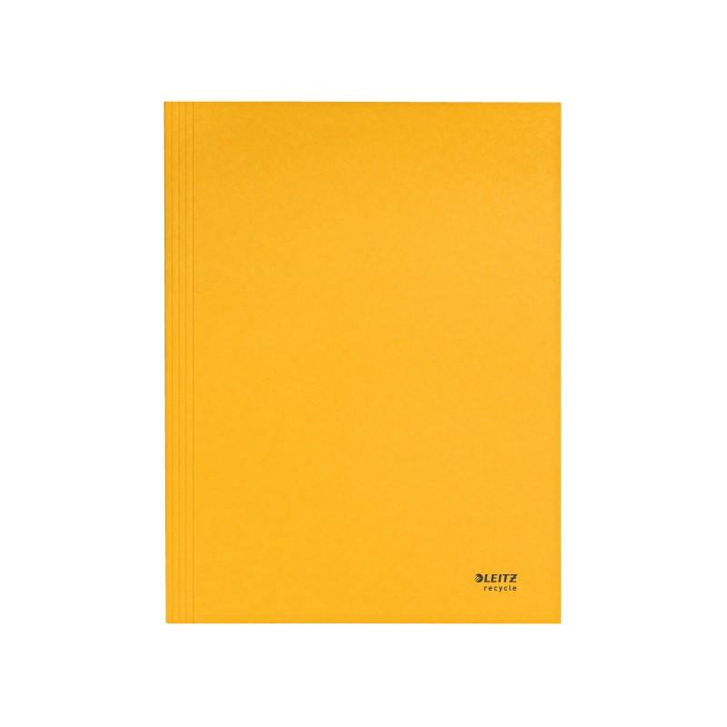 Teczka kartonowa Recycle A4, żółta