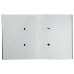 Teczka segregująca Recycle A4 6 przekładek, czarna