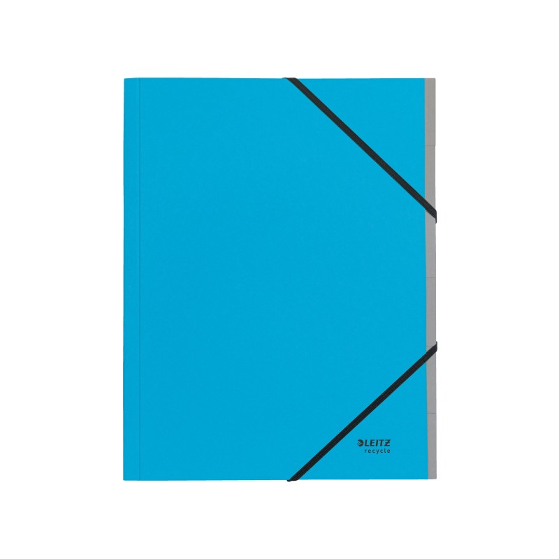 Teczka segregująca Recycle A4 6 przekładek, niebieska