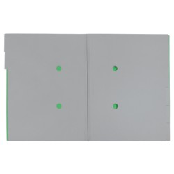 Teczka segregująca Recycle A4 6 przekładek, zielona