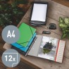 Teczka segregująca Recycle A4 12 przekładek, zielona