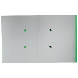 Teczka segregująca Recycle A4 12 przekładek, zielona