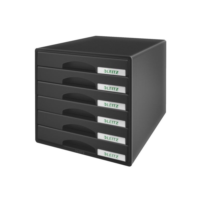 Pojemnik z 6 szufladami Leitz PLUS, czarny