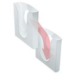 Półka na katalogi Leitz, przezroczysty