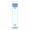 Etykiety wsuwane do segregatora DONAU, 28x153mm, dwustronne, 20szt.