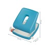 Dziurkacz Leitz Cosy, niebieski, 30 kartek, 10 lat gwarancji