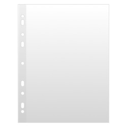 Koszulki na dokumenty DONAU, PP, A5, krystal, 50mikr., 100szt.