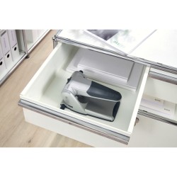 Dziurkacz mocny Leitz, czarny, 10 lat gwarancji, 65 kartek