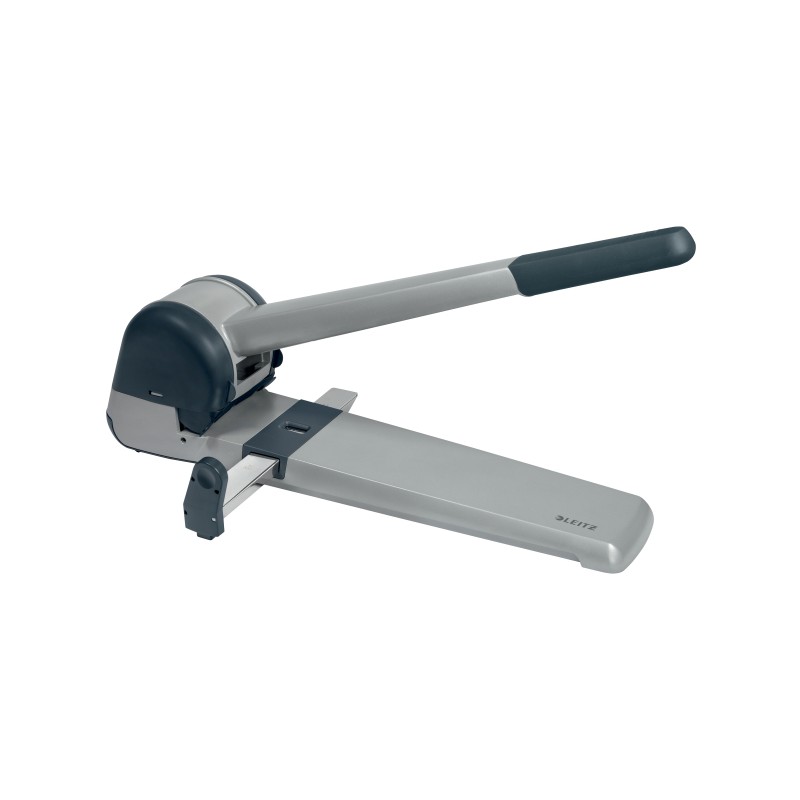 Dziurkacz super mocny Leitz, srebrny, 10 lat gwarancji, 250 kartek