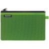 Saszetka z suwakiem z dwiema przegródkami Leitz WOW, rozmiar L, zielona