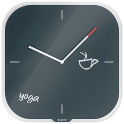 Zegar ścienny Leitz Cosy, szary