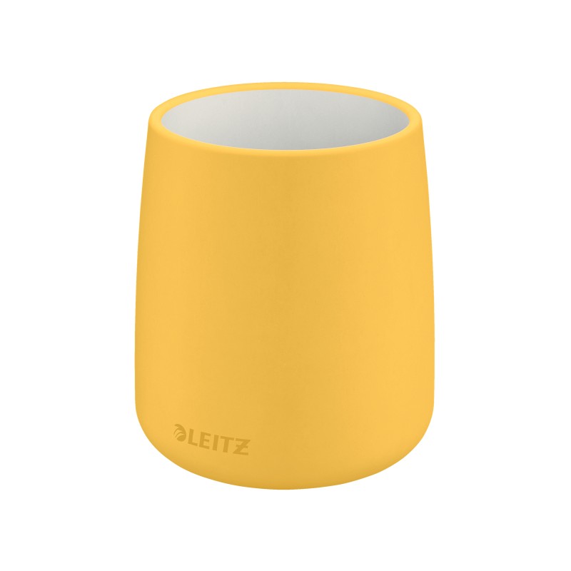 Kubek na długopisy Leitz Cosy, żółty
